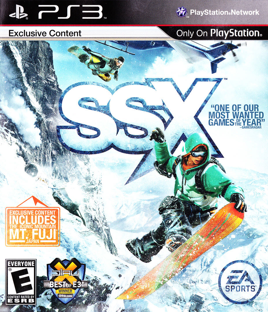 Ssx - Limited Edition - Sony PlayStation 3 (PS3) ((EA) Electronic Arts - 1) video game collectible [Barcode 5030930107499] - Main Image 2