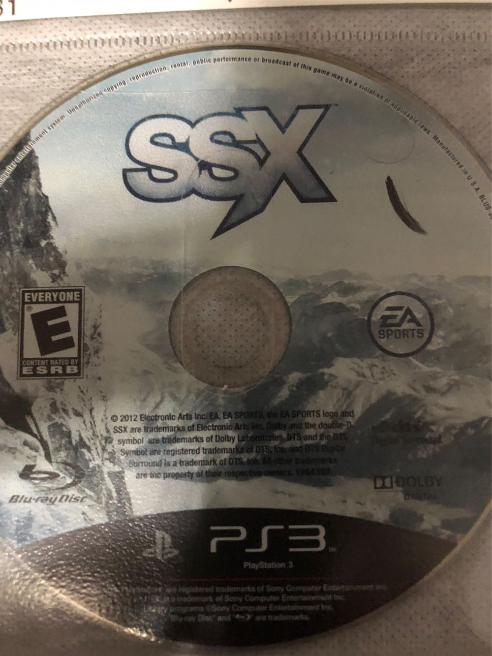 SSX - Sony PlayStation 3 (PS3) (EA - 1-2) video game collectible - Main Image 4
