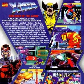 X-Men: Children of the Atom - Sony PlayStation (Acclaim Entertainment - 1-2) video game collectible [Barcode 021481210511] - Main Image 2