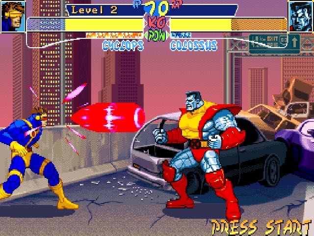 X-Men: Children of the Atom - Sony PlayStation (Acclaim Entertainment - 1-2) video game collectible [Barcode 021481210511] - Main Image 3