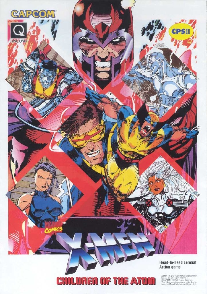 X-Men: Children of the Atom - Arcade video game collectible - Main Image 1