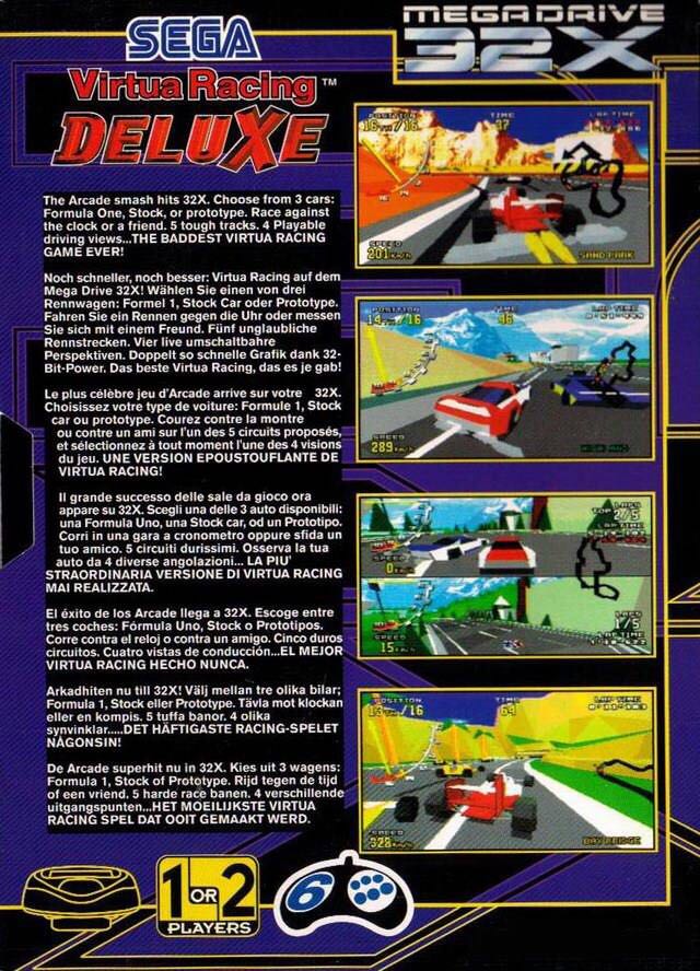 Virtua Racing - Sega 32X video game collectible - Main Image 2