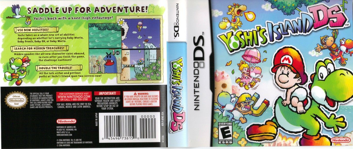 Yoshis Island DS - Nintendo DS video game collectible - Main Image 2
