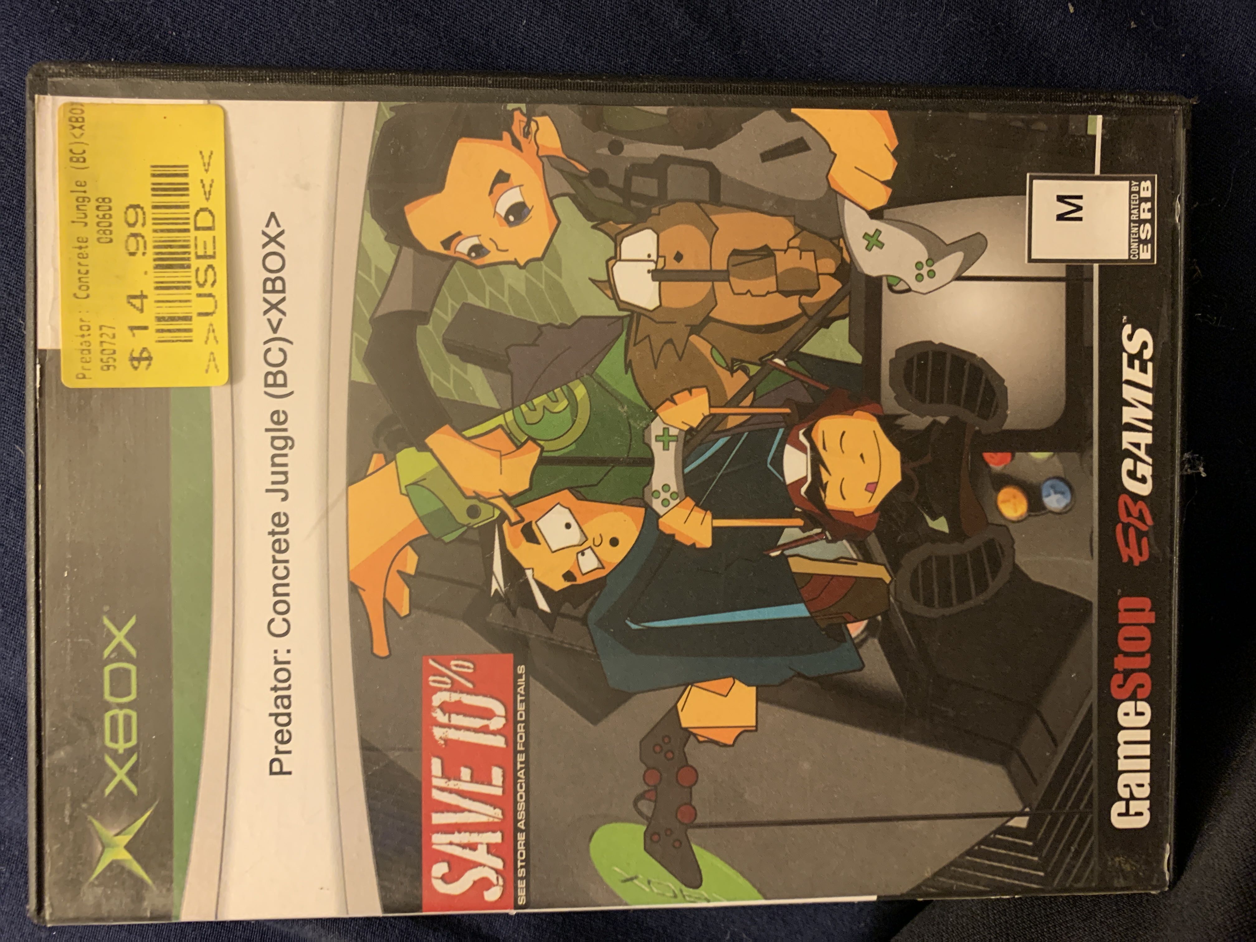Predator Concrete Jungle BC - Microsoft Xbox (Vivendi Universal Games - 1) video game collectible [Barcode 020626721615] - Main Image 3
