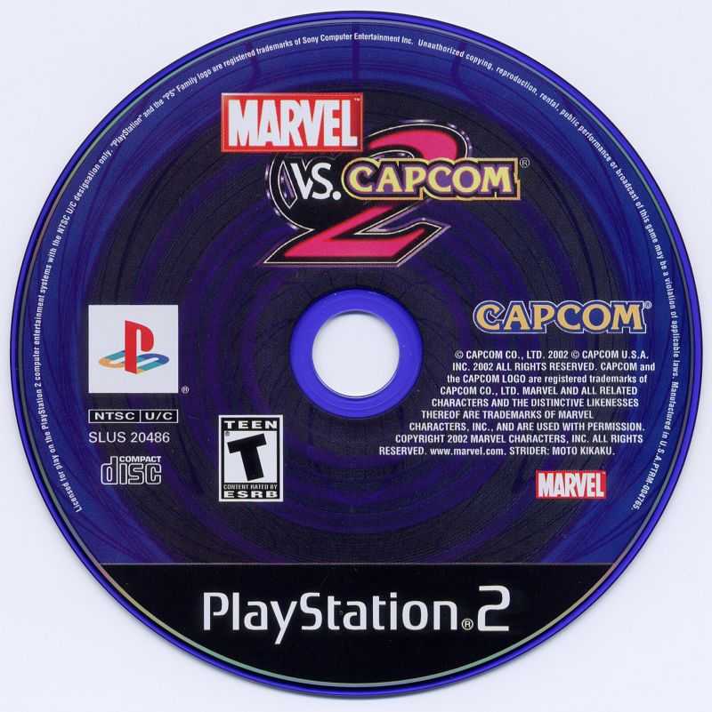 Marvel Vs Capcom 2 - Sony PlayStation 2 (PS2) (Capcom - 2) video game collectible - Main Image 3