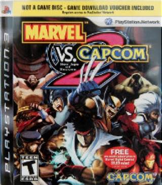 Marvel Vs Capcom 2 - Sony PlayStation Network (PSN) (Capcom - 4) video game collectible - Main Image 1