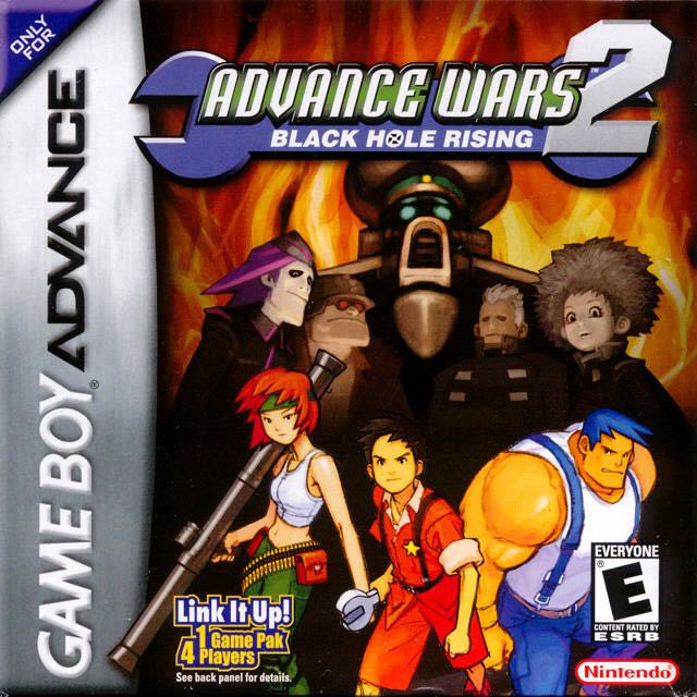 Advance Wars 2: Black Hole Rising - Nintendo Game Boy Advance (GBA) (Nintendo) video game collectible - Main Image 1