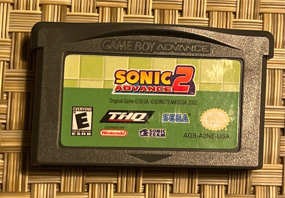 Sonic Advance 2 - Nintendo 3DS Virtual Console (Sega - 1) video game collectible [Barcode 0785138321431] - Main Image 2