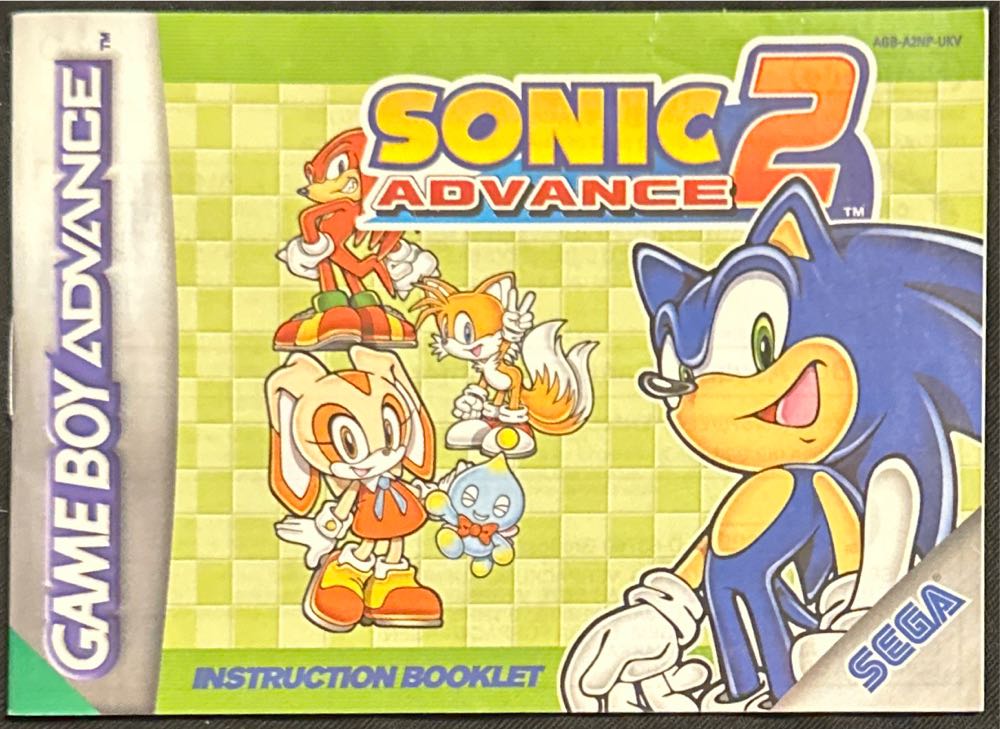 Sonic Advance 2 - PC (Sonic Team - 1) video game collectible [Barcode 3546430106143] - Main Image 3