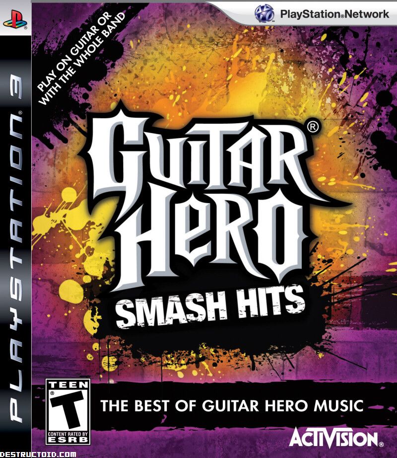 Guitar Hero: Smash Hits - Sony PlayStation 3 (PS3) video game collectible - Main Image 1