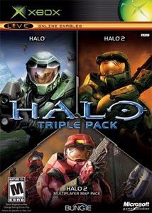 Halo Triple Pack - Microsoft Xbox (Microsoft Game Studios) video game collectible [Barcode 882224082785] - Main Image 1