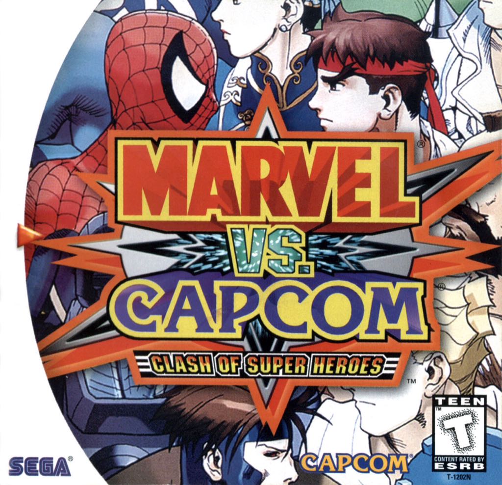 Marvel vs. Capcom: Clash Of Super Heroes - Sega Dreamcast video game collectible - Main Image 1