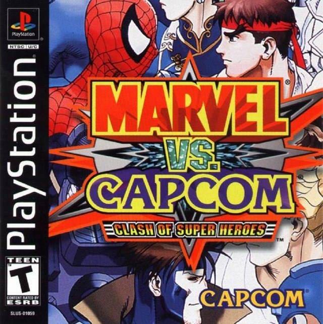 Marvel vs. Capcom: Clash of Super Heroes - Sony PlayStation (Capcom - 2) video game collectible - Main Image 2