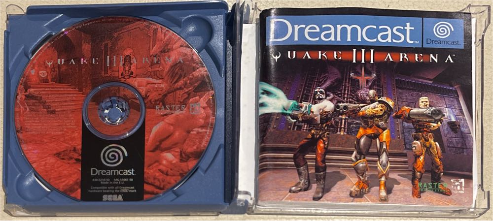 Quake III Arena - Sega Dreamcast (Raster Productions - 1) video game collectible [Barcode 5060004760589] - Main Image 4