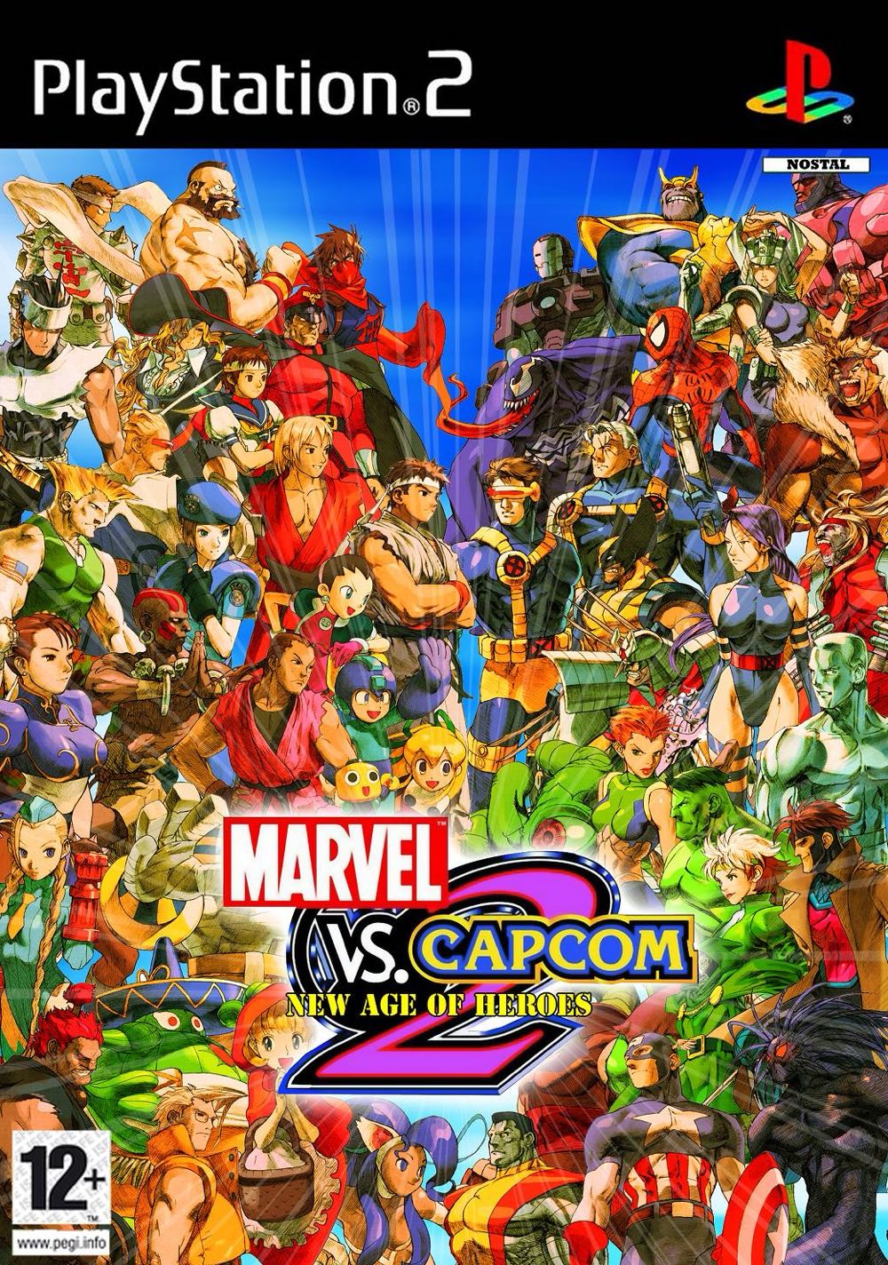 Marvel vs. Capcom 2: New Age of Heroes - Sony PlayStation 2 (PS2) (Capcom - 2) video game collectible [Barcode 013388260119] - Main Image 3