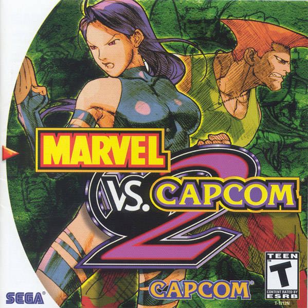 Marvel vs. Capcom 2 - Sega Dreamcast video game collectible - Main Image 1