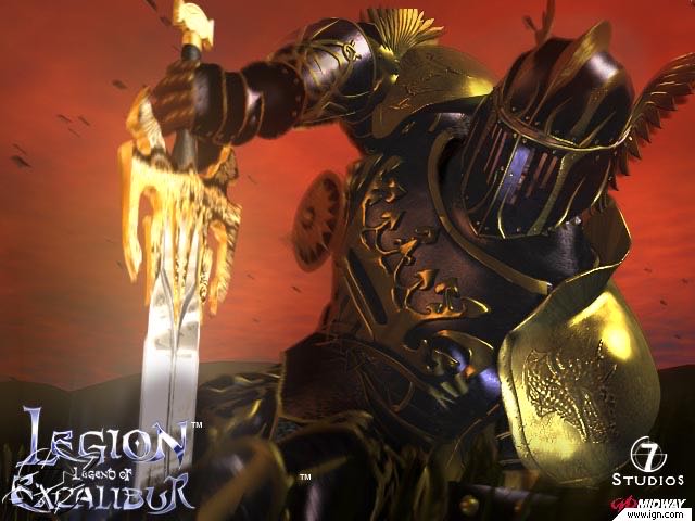 Legion: The Legend of Excalibur - Sony PlayStation 2 (PS2) (Midway - 1) video game collectible [Barcode 031719268214] - Main Image 3