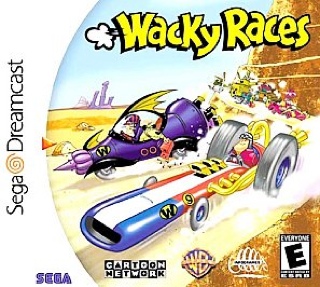 Wacky Races - Sega Dreamcast (Infrogames - 4 Players) video game collectible [Barcode 020295150099] - Main Image 1
