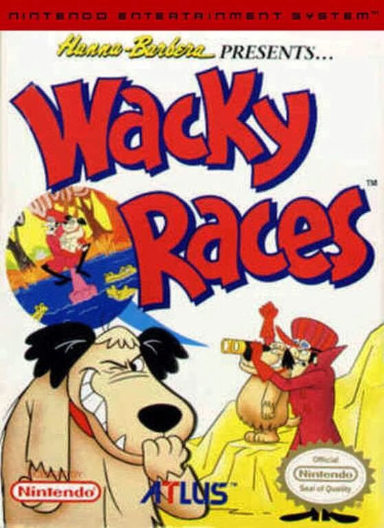 Wacky Races - Nintendo Entertainment System (NES) video game collectible - Main Image 1