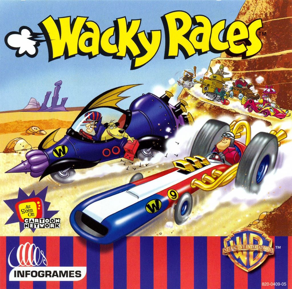 Wacky Races - Sega Dreamcast (Infogrames) video game collectible - Main Image 1