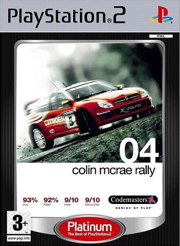 Colin Mcrae Rally 04 - Sony PlayStation 2 (PS2) (Codemasters) video game collectible [Barcode 5024866327373] - Main Image 1