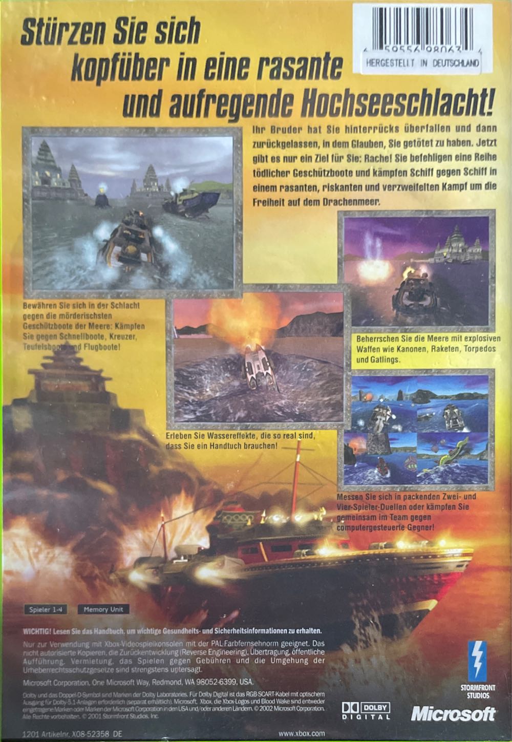 Blood Wake - Microsoft Xbox (Microsoft) video game collectible [Barcode 659556980634] - Main Image 3