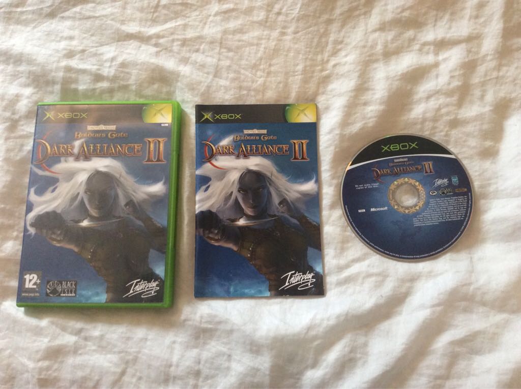 Baldurs Gate: Dark Alliance II - Microsoft Xbox video game collectible - Main Image 1