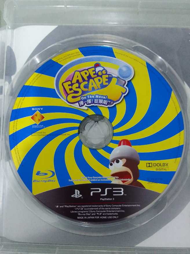 Ape Escape - Sony PlayStation 3 (PS3) (Sony Computer Entertainment) video game collectible [Barcode 4948872961585] - Main Image 4