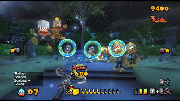 Ape Escape - Sony PlayStation 3 (PS3) (Sony Computer Entertainment Europe - 1-2) video game collectible [Barcode 711719110798] - Main Image 3