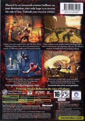 Prince of Persia: Warrior Within - Microsoft Xbox (Ubisoft - 1) video game collectible [Barcode 008888511984] - Main Image 2