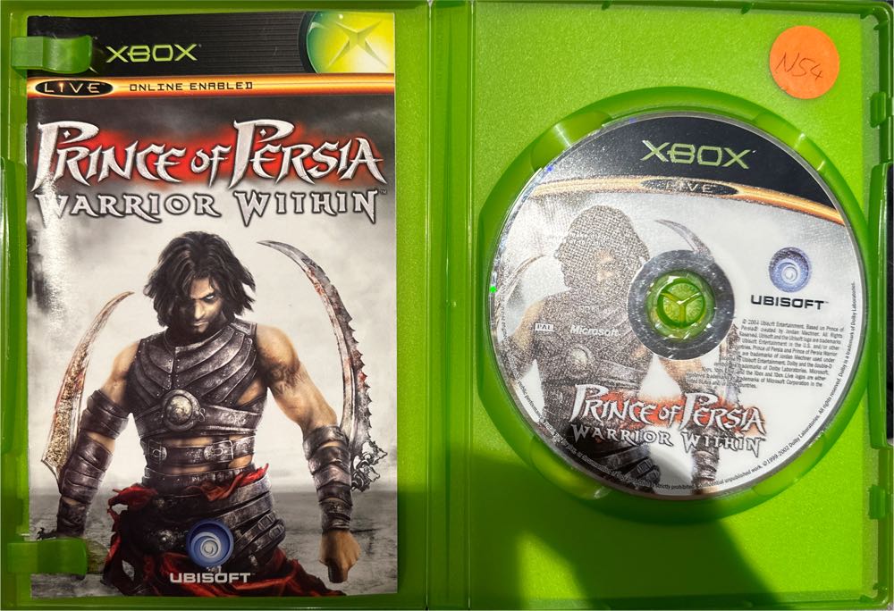 Prince Of Persia: Warrior Within - Microsoft Xbox (Ubisoft - 1) video game collectible [Barcode 3307210179357] - Main Image 3