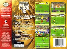 International super star soccer 98 - Nintendo 64 (N64) (Konami - 4) video game collectible [Barcode 083717180111] - Main Image 2
