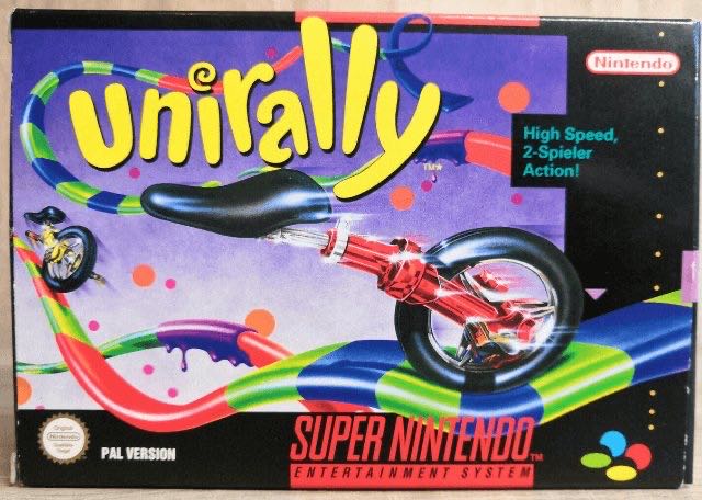 Unirally - Nintendo Super Nintendo Entertainment System (SNES) (Nintendo - 2) video game collectible - Main Image 4