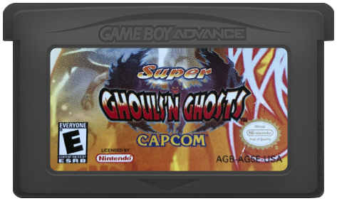 Super Ghouls ’N Ghosts - Nintendo Game Boy Advance (GBA) (Capcom - 1-2) video game collectible [Barcode 013388280100] - Main Image 3