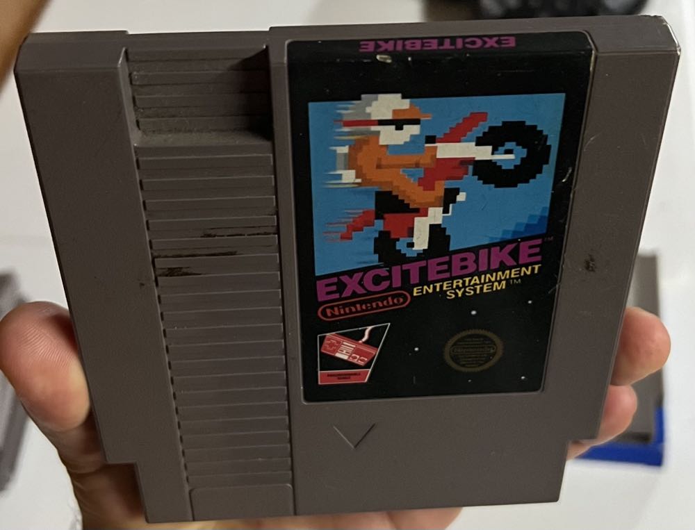 Excitebike - Nintendo Entertainment System (NES) (Nintendo - 1-2) video game collectible [Barcode 0045496630058] - Main Image 4