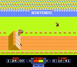 Excitebike - Nintendo Entertainment System (NES) (Nintendo - 1) video game collectible [Barcode 045496630058] - Main Image 3