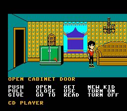 Maniac Mansion (GBA-NES) - Nintendo Entertainment System (NES) (Jaleco - 1) video game collectible - Main Image 2