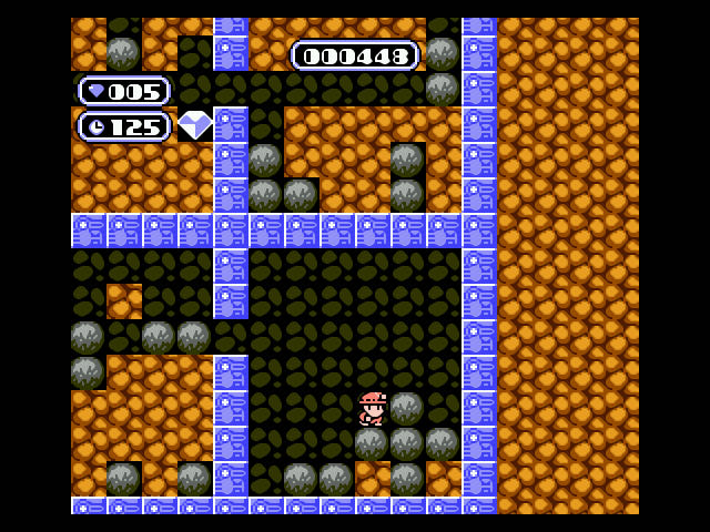 Boulder Dash - Nintendo Entertainment System (NES) video game collectible [Barcode 04549643039] - Main Image 4