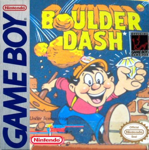 Boulder Dash - Nintendo Game Boy video game collectible - Main Image 1