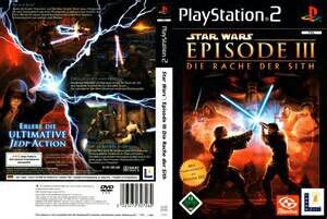 Star Wars Episode III Die Rache Der Sith - Sony PlayStation 2 (PS2) (Lucas Arts) video game collectible [Barcode 023272327262] - Main Image 2