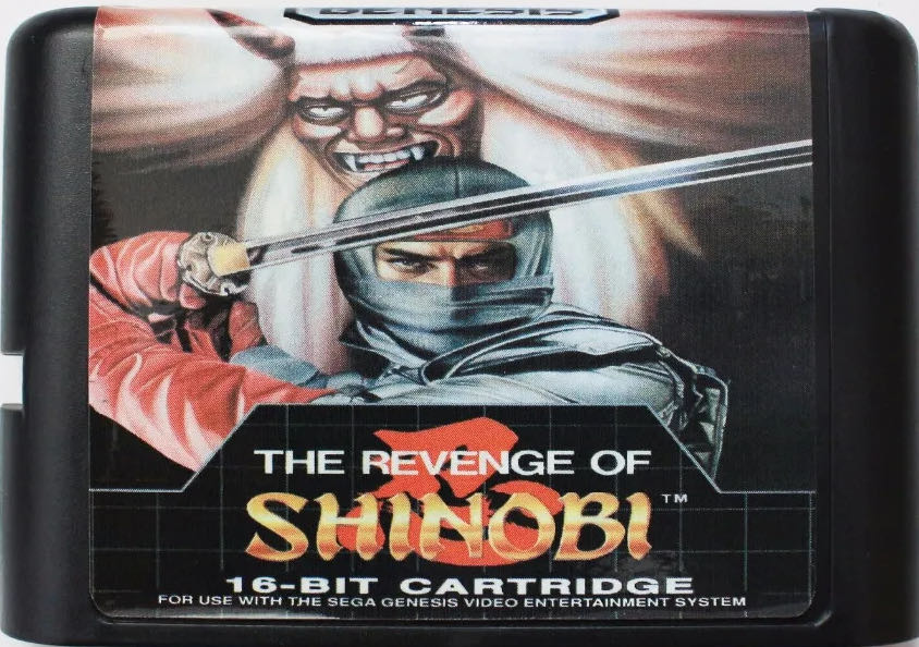 Shinobi: The Revenge of Shinobi - Sega Genesis (Mega Drive) (Sega - 1) video game collectible [Barcode 1008601105] - Main Image 2