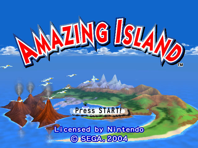 Amazing Island - Nintendo GameCube (Sega - 1) video game collectible [Barcode 010086610321] - Main Image 3