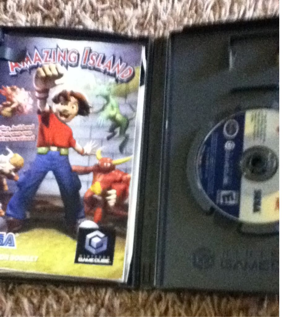 Amazing Island - Nintendo GameCube video game collectible - Main Image 2