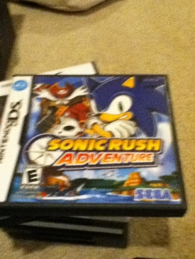 Sonic Rush Adventure - Nintendo DS video game collectible [Barcode 010986670111] - Main Image 1