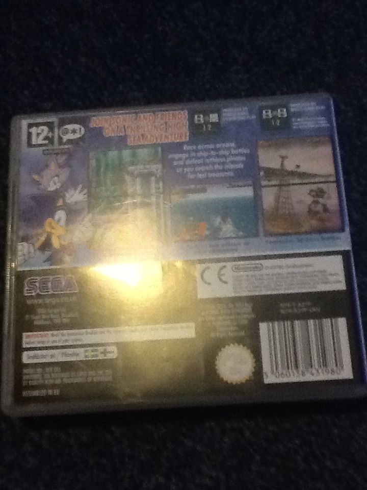 Sonic Rush: Adventure - Nintendo DS (Sega - 2) video game collectible [Barcode 5060138431980] - Main Image 2