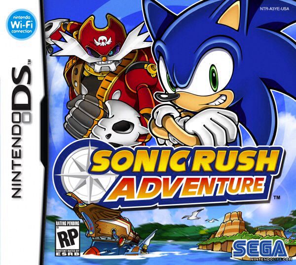 Sonic Rush Adventure - Nintendo DS (Sega) video game collectible [Barcode 5060138432048] - Main Image 1