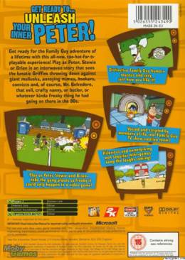 Family Guy Video Game! - Sony PlayStation Portable (PSP) (2k games/ Sony Computer Entertainment - 1) video game collectible [Barcode 5026555280440] - Main Image 2