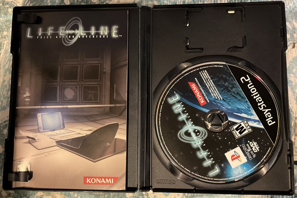 Life Line - Sony PlayStation 2 (PS2) (Konami - 1) video game collectible [Barcode 083717200710] - Main Image 3