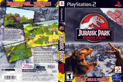 Jurassic Park: Operation Genesis - Sony PlayStation 2 (PS2) (Konami - 1) video game collectible [Barcode 3348542171404] - Main Image 2