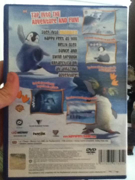 Happy Feet - Sony PlayStation 2 (PS2) (Warnner Bros. - 1-2) video game collectible [Barcode 5037930073052] - Main Image 2